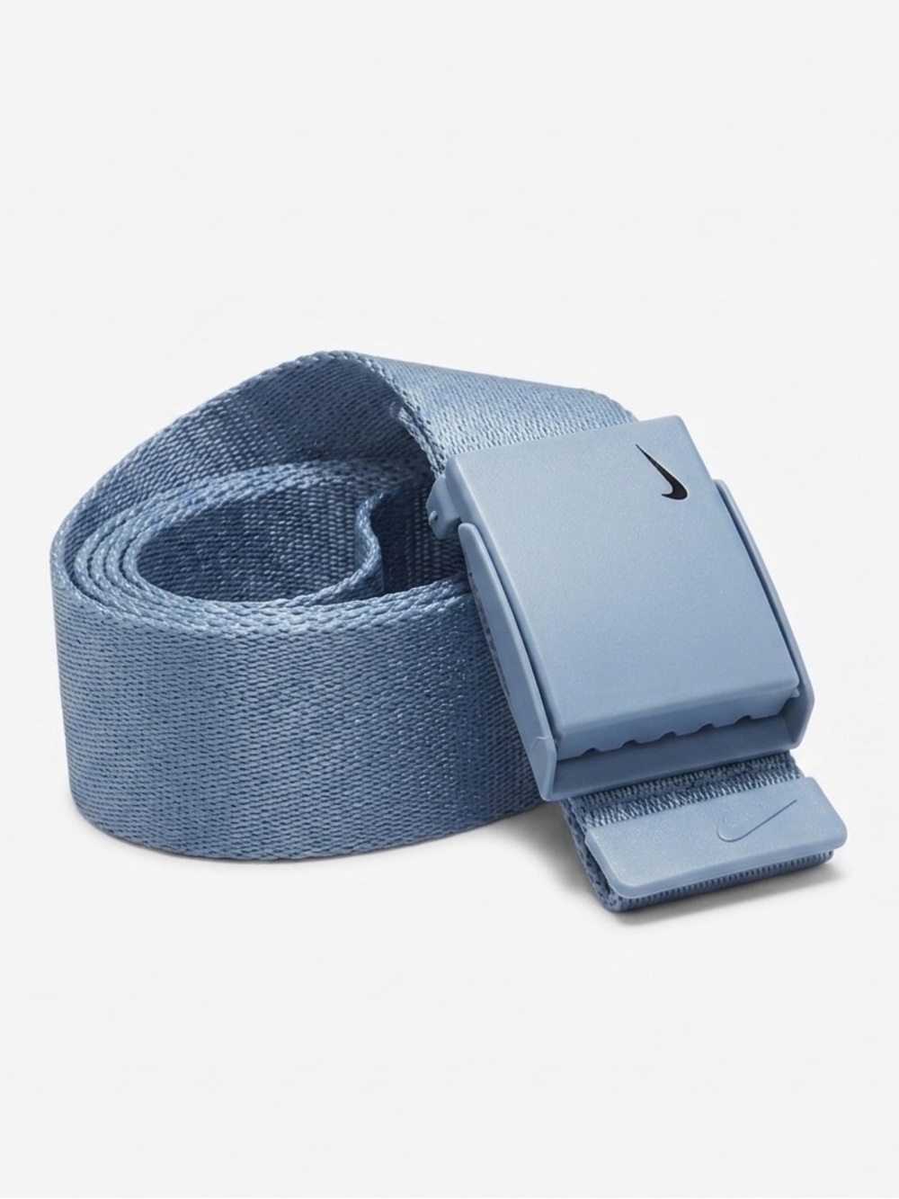 Nike Men's Powder Blue Webbing Belt with Buckle